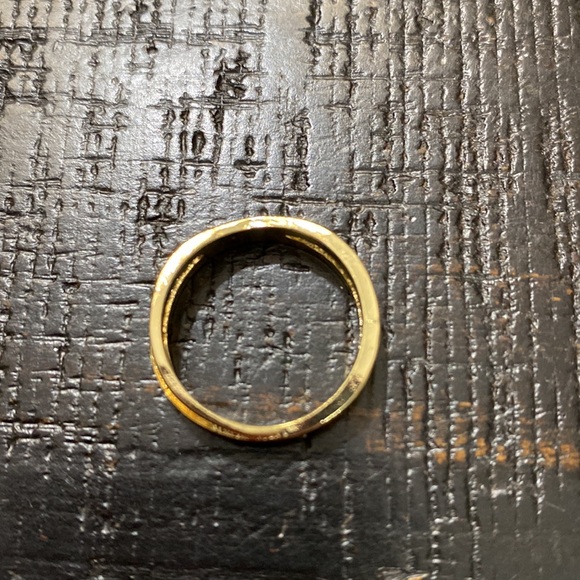 NWOT Size 6 3/4 Gold Tone 2 Paths Cross Ring! - Picture 4 of 4